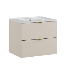 Szafka z umywalką Lava 60 cm Dalia Cashmere Comad (SET-DC 60CM UM LAVA WH)