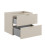 Szafka pod umywalkę 60 cm 2 szuflady kaszmirowy mat Dalia Cashmere Comad (DALIA CASHMERE 82-60-46-2S)