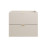 Szafka pod umywalkę 60 cm 2 szuflady kaszmirowy mat Dalia Cashmere Comad (DALIA CASHMERE 82-60-46-2S)