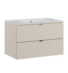 Szafka z umywalką Lava 80 cm Dalia Cashmere Comad (SET-DC 80CM UM LAVA WH)