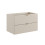 Szafka pod umywalkę 80 cm 2 szuflady kaszmirowy mat Dalia Cashmere Comad (DALIA CASHMERE 82-80-46-2S)