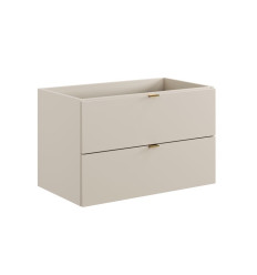 Szafka pod umywalkę 80 cm 2 szuflady kaszmirowy mat Dalia Cashmere Comad (DALIA CASHMERE 82-80-46-2S)
