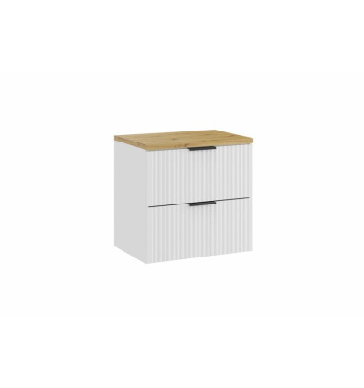 Szafka z blatem 60cm Adel White Comad (SET-ADW B ARTISAN 60CM)