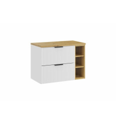 Zestaw meblowy 80 cm z blatem Adel White Comad (SET-ADW B ARTISAN 80CM LR)