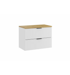 Szafka z blatem 80 cm Adel White Comad (SET-ADW B ARTISAN 80CM)