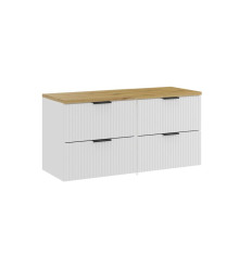 Zestaw meblowy 120 cm z blatem Adel White Comad (SET-ADW B ARTISAN 120CM)