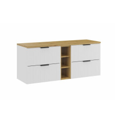 Zestaw meblowy 140cm z blatem Adel White Comad (SET-ADW B ARTISAN 140CM)