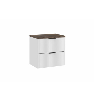 Szafka z blatem 60cm Adel White Comad (SET-ADW B VINTAGE 60CM)