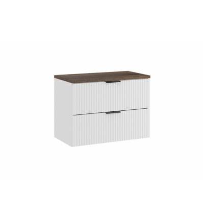 Szafka z blatem 80cm Adel White Comad (SET-ADW B VINTAGE 80CM)