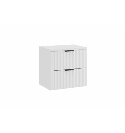 Szafka z blatem 60cm Adel White Comad (SET-ADW B WHITE 60CM)