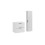 Zestaw meblowy 60 cm z blatem i szafką wysoką Adel White Comad (SET-ADW B WHITE 60CM HC)