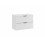 Szafka z blatem 80 cm Adel White Comad (SET-ADW B WHITE 80CM)