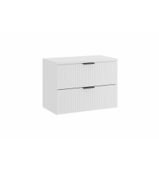 Szafka z blatem 80 cm Adel White Comad (SET-ADW B WHITE 80CM)