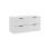 Zestaw meblowy 120 cm z blatem Adel White Comad (SET-ADW B WHITE 120CM)