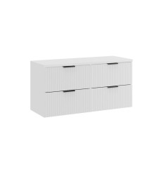 Zestaw meblowy 120 cm z blatem Adel White Comad (SET-ADW B WHITE 120CM)