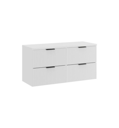 Zestaw meblowy 120 cm z blatem Adel White Comad (SET-ADW B WHITE 120CM)