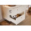 Szafka pod umywalkę 60cm 2 szuflady Donna Sand Comad (DONNA SAND 82-60-46-2S)