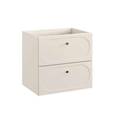 Szafka pod umywalkę 60cm 2 szuflady Donna Sand Comad (DONNA SAND 82-60-46-2S)