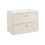 Zestaw meblowy 80cm z umywalką meblową FLY Donna Sand Comad (SET-DS 80CM UM FLY)