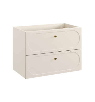 Szafka pod umywalkę 80cm 2 szuflady Donna Sand Comad (DONNA SAND 82-80-46-2S)