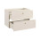 Szafka pod umywalkę 80cm 2 szuflady Donna Sand Comad (DONNA SAND 82-80-46-2S)