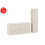 Zestaw meblowy 120cm z blatem i szafką wysoką Donna Sand Comad (SET-DS B SAND 120CM HC)