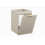 Szafka pod blat 40 cm z koszem na pranie Adel Cashmere Comad (ADEL CASHMERE 81-40-1DK)
