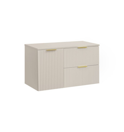 Zestaw meblowy 100 cm z blatem Adel Cashmere Comad (SET-ADC B CASHMERE 100CM LB)