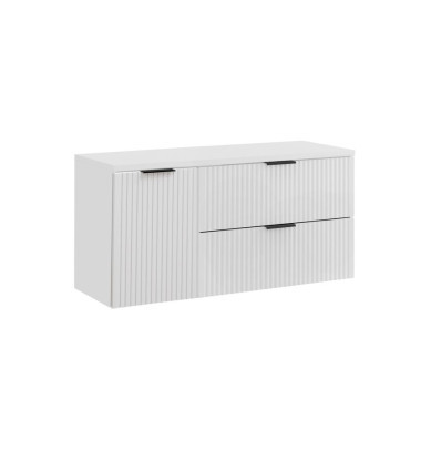 Zestaw meblowy 120 cm z blatem Adel White Comad (SET-ADW B WHITE 120CM LB)