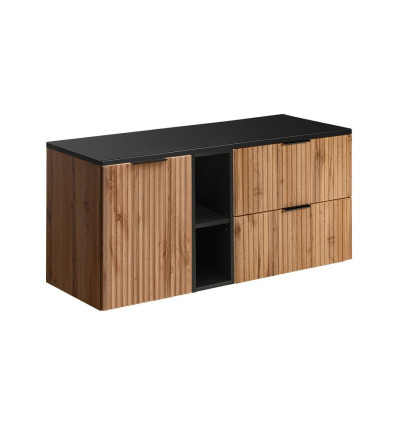 Zestaw meblowy 120cm z blatem Adel Oak Comad (SET-ADO B BLACK 120CM LB)