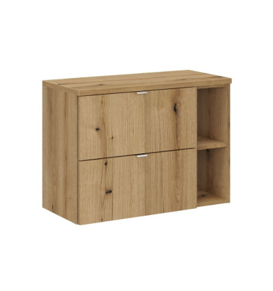 Zestaw meblowy 80cm z blatem Nova Oak Comad (SET-NOA B OAK 80CM S LR)