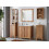 Szafka pod umywalkę 80cm 2 drzwi Classic Oak Comad (CLASSIC OAK 821 -80CM FSC)