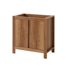 Szafka pod umywalkę 80cm 2 drzwi Classic Oak Comad (CLASSIC OAK 821 -80CM FSC)