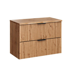 Szafka z blatem 80 cm Adel Oak Comad (SET-ADO B NAT WOTAN 80CM)