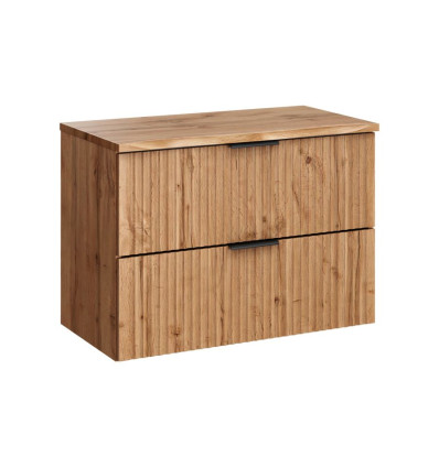 Szafka z blatem 80 cm Adel Oak Comad (SET-ADO B NAT WOTAN 80CM)
