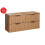 Zestaw meblowy 120cm z blatem Adel Oak Comad (SET-ADO B NAT WOTAN 120CM)