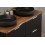 Zestaw meblowy 120cm z blatem Adel Black Comad (SET-ADB B NAT WOTAN 120CM)