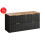 Zestaw meblowy 120cm z blatem Adel Black Comad (SET-ADB B NAT WOTAN 120CM)