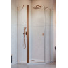 Kabina prysznicowa 80x80 Nes Brushed Gold PTJ Radaway (10052000-93-01L + 10052500-93-01)