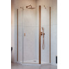 Kabina prysznicowa 90x80 Nes Brushed Copper PTJ Radaway (10052000-93-01R + 10052300-93-01)