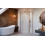 Kabina prysznicowa 80x90 Nes Brushed Copper PTJ Radaway (10052000-93-01R + 10052600-93-01)