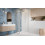 Kabina prysznicowa 80x80 Nes Brushed Nickel PTJ Radaway (10052000-91-01L + 10052500-91-01)