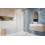 Kabina prysznicowa 80x90 Nes Brushed Nickel PTJ Radaway (10052000-91-01R + 10052600-91-01)