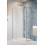 Kabina prysznicowa 90x80 Nes Brushed Nickel PTJ Radaway (10052000-91-01R + 10052300-91-01)