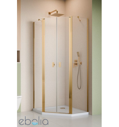 Kabina prysznicowa 80x80 Nes Gold PTD Radaway (10051000-09-01 + 10051400-09-01)