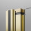 Kabina prysznicowa 80x80 Nes Brushed Gold PTD Radaway (10051000-99-01 + 10051400-99-01)