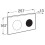 PL10 E HOME- przycisk elektroniczny chrom DUPLO ONE Roca (A890189510)