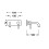 Bateria umywalkowa podtynkowa chrom Study Tres (26230031NM)