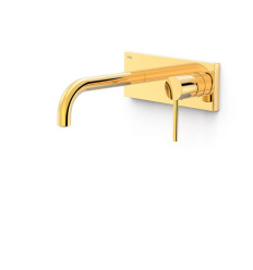 Bateria umywalkowa podtynkowa złoto 24k Study Tres (26230031OR)