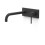 Bateria umywalkowa podtynkowa czarny mat Study Tres (26230032NM)
